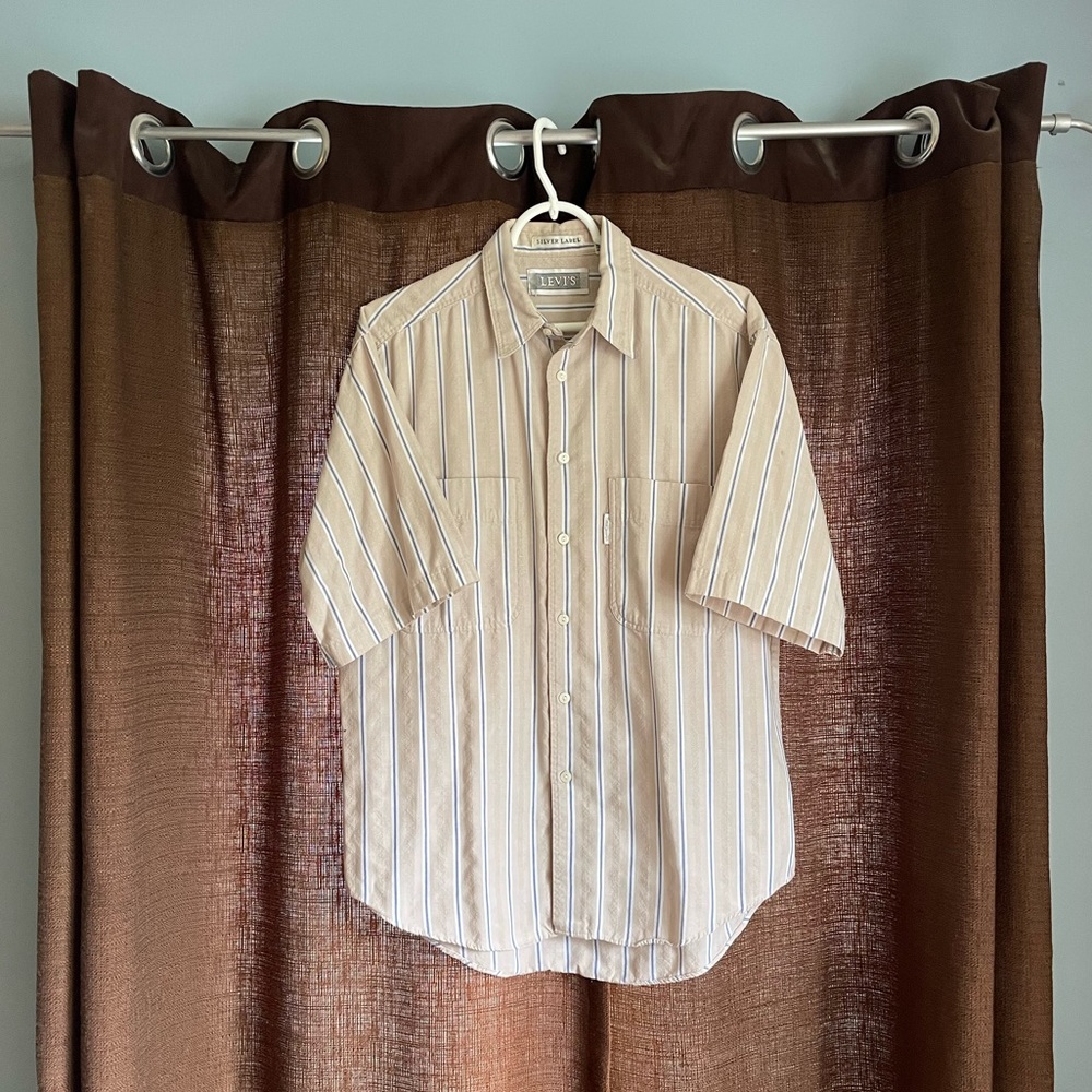Vintage Levi's Silver Label Button-Up Polo T-shirt